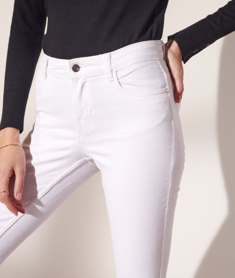 Slim-jeans weiß.