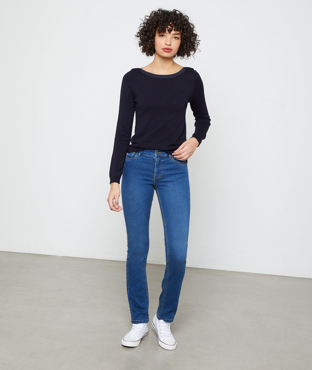 Gerade geschnittene jeans stone.