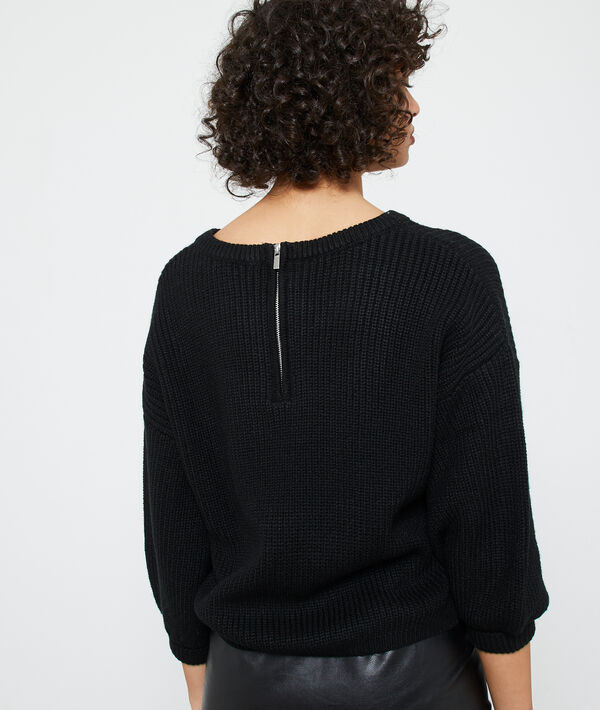 Pullover aus grobem Strick Pullover aus grobem Strick