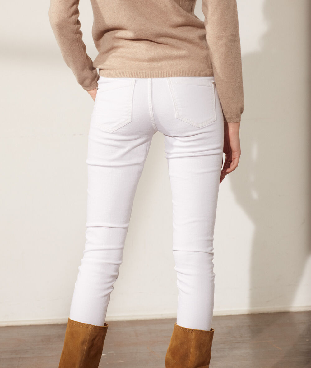 Skinny jeans weiß.