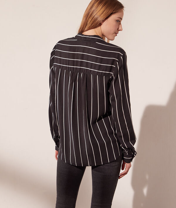 Gestreifte Hemdbluse Gestreifte Hemdbluse