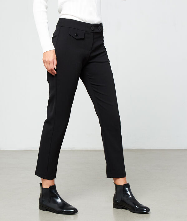 Karottenhose mit Clip Karottenhose mit Clip