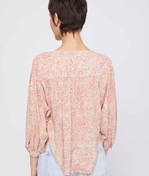 Blouse à imprimé fleuri Blouse à imprimé fleuri