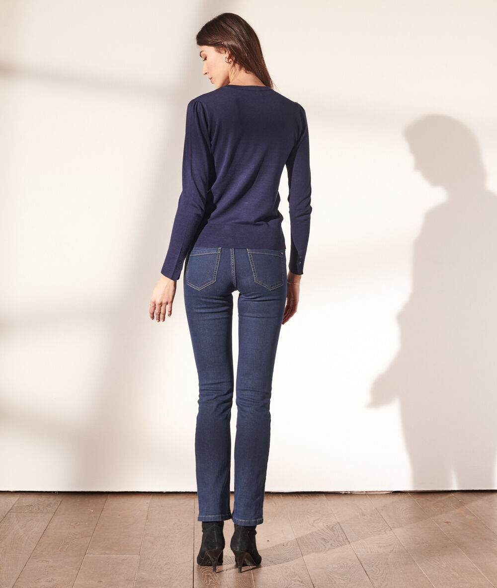 Gerade geschnittene jeans brut.