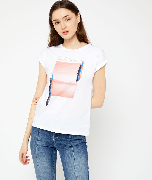 T-shirt "Believe" en coton bio T-shirt "Believe" en coton bio