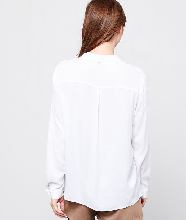 Fließende Hemdbluse Fließende Hemdbluse